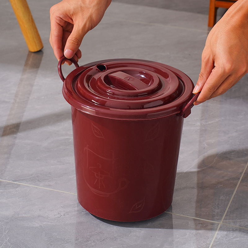 Tea Bucket, Waste Water Bucket, Filter, Dry and Wet Separation Trash Can, Tea Table, Plastic Bucket, Kung Fu Tea, Tea Residue Bucket, Tea Table