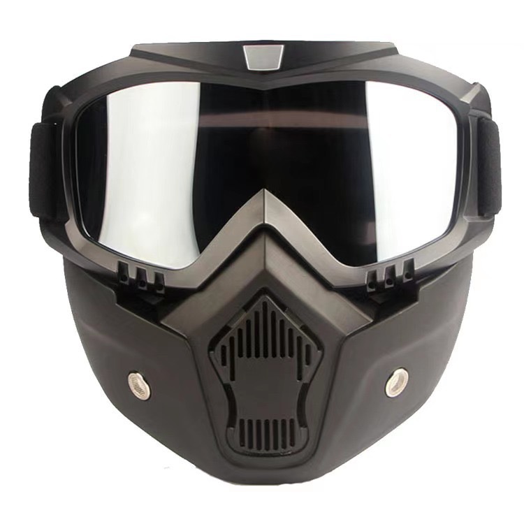Head-Mounted Motorcycle Off-Road Goggles Mask Riding Tactical Harley Mask Helmet Mask