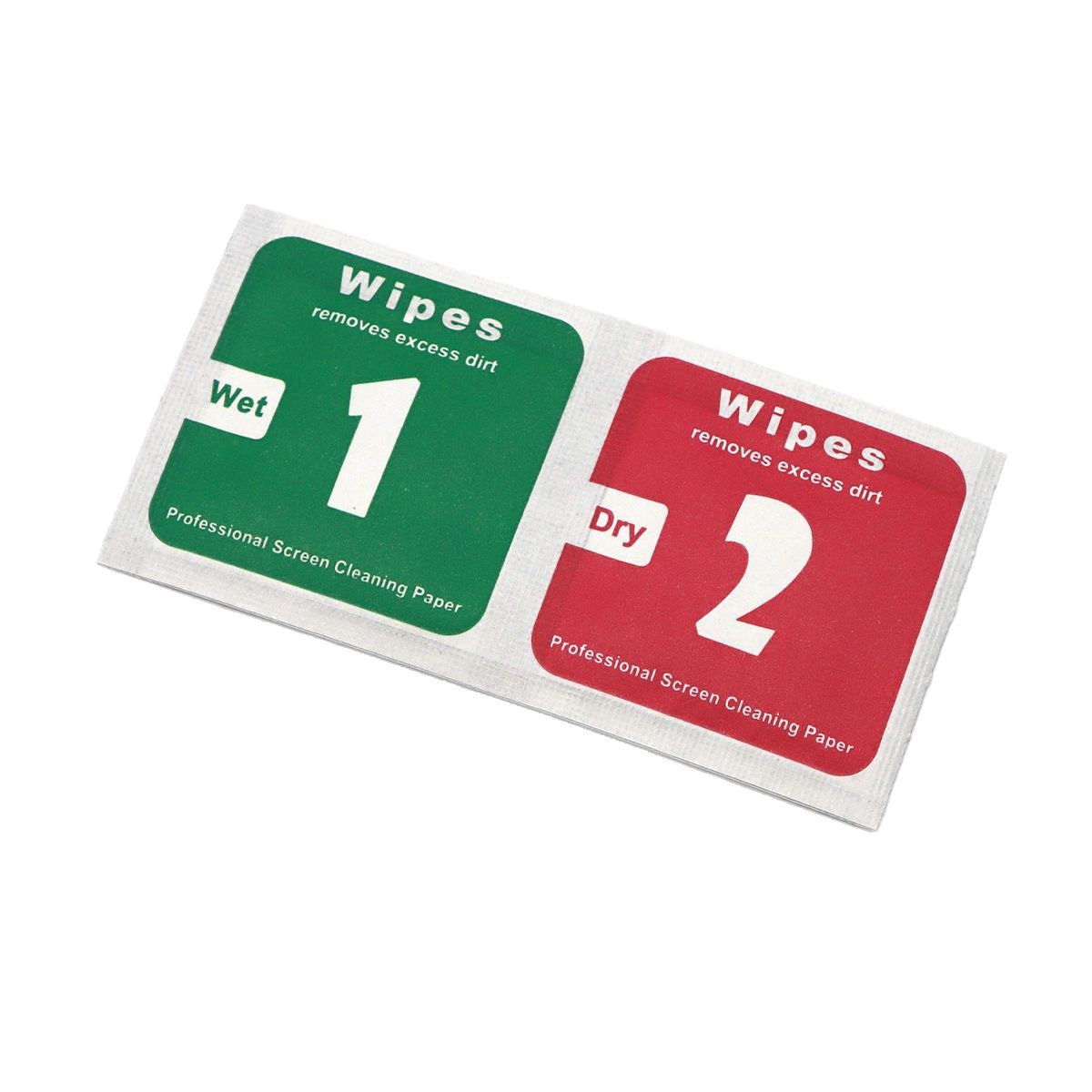 Alcohol Bag 1+2 Dry and Wet Bag Alcohol Cotton Mobile Phone Cleaning Bag Mobile Phone Tempered Film Film Tool Bag Screen