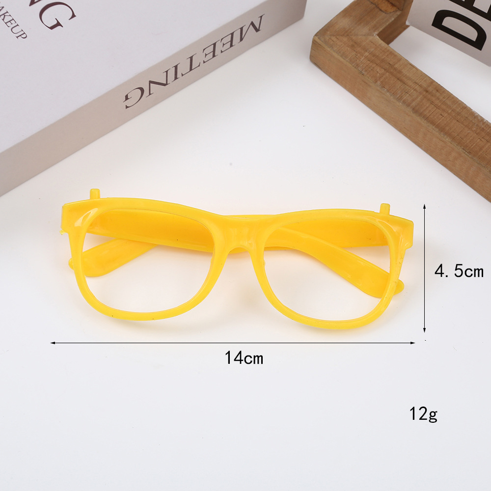 Children's Glasses Frames Fluorescent Fashion Glasses Frames Without Lenses Glasses Frames Theme Party Atmosphere Orbital Props