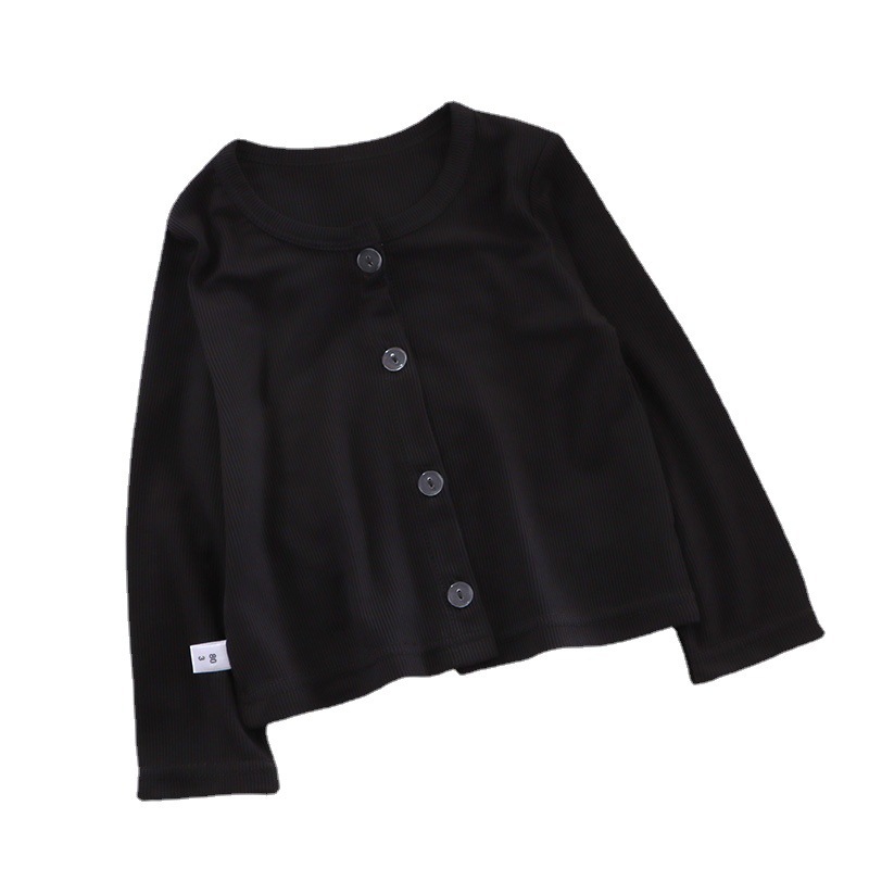 Girls Long-Sleeved T-Shirt Summer Baby Girl Cardigan Top Korean Style Girl Candy Color Jacket Ice Silk Sun Protection Clothing Thin