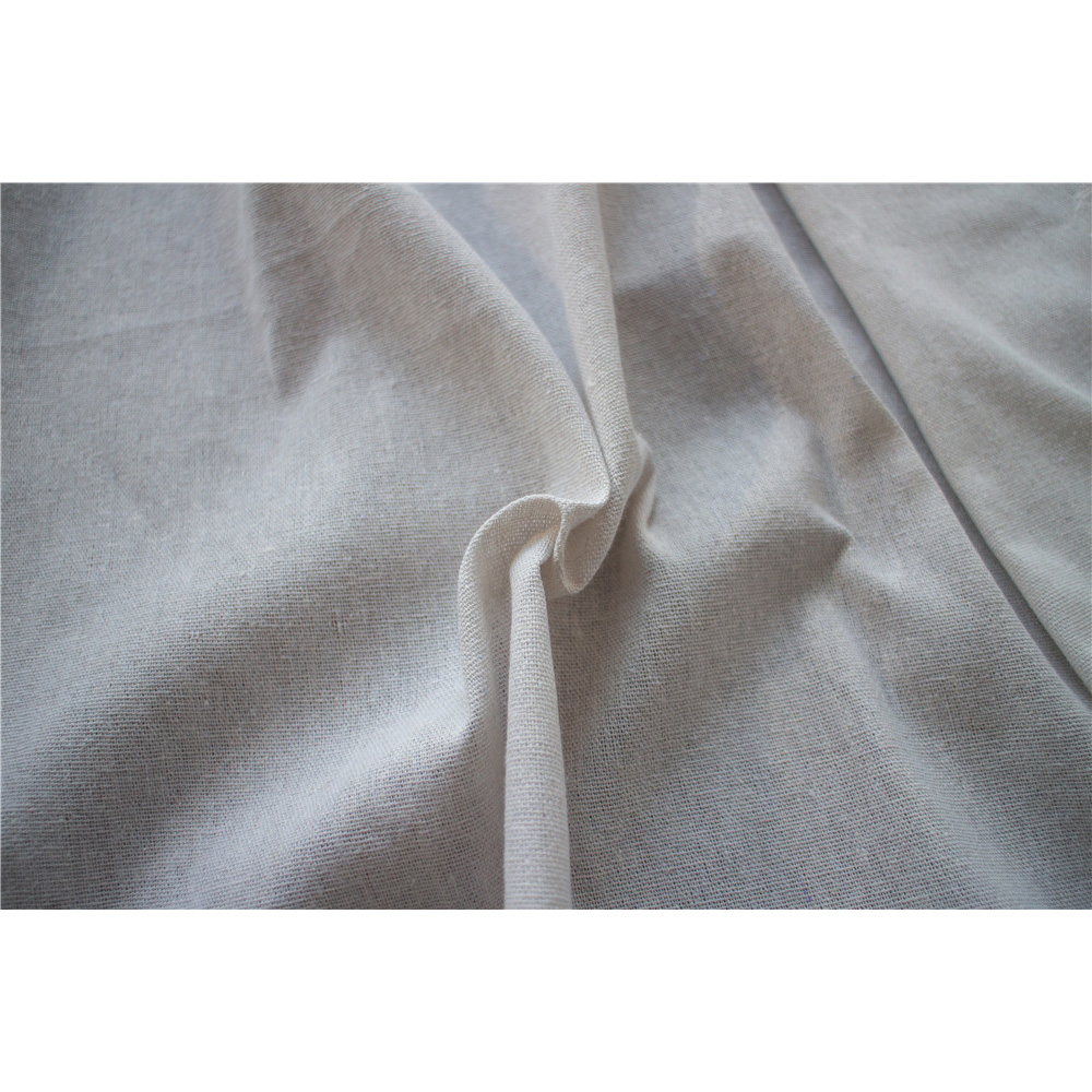 Widened Polyester-Cotton Imitation Linen Fabric, Plain White Gray Plain White Coarse Cloth, Imitation Linen Handmade DIY Fabric