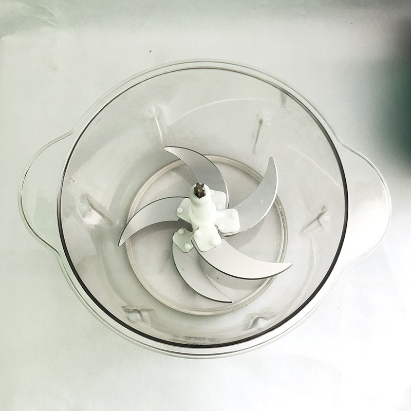 Cross-border wholesale electric meat grinder household stainless steel double-gear meat grinder kitchen electric baby food supplement cooking machine