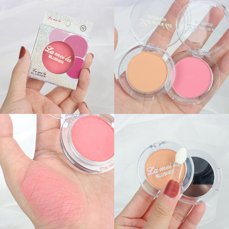 Monochrome Ice Blush Ins Brightening Color Durable Natural and Delicate Vigor Women's Rouge