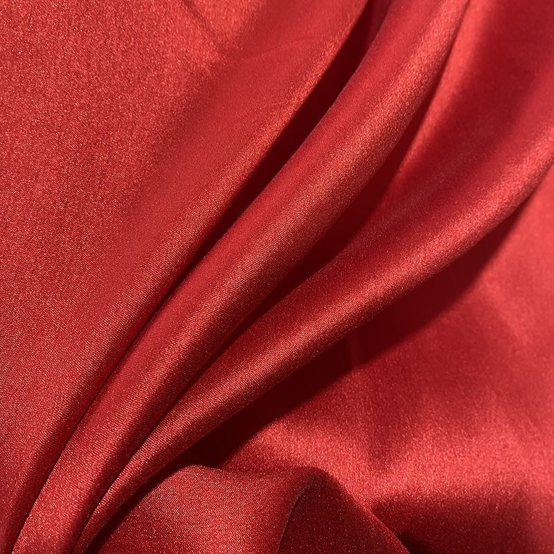 Silk Satin Bright Satin Wedding Satin Thick Satin Fabric Wedding Dress Satin Fabric Solid Color Design Material