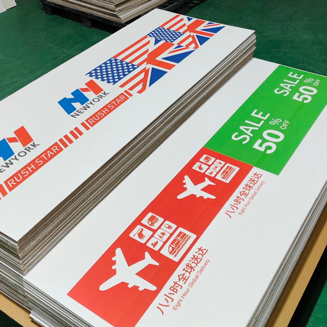 Carton Sizes Can Be Changed, Complete Range of Categories, Logistics Boxes, Digital Color Printing, White Corrugated Paper Boxes, Logistics Packaging Boxes