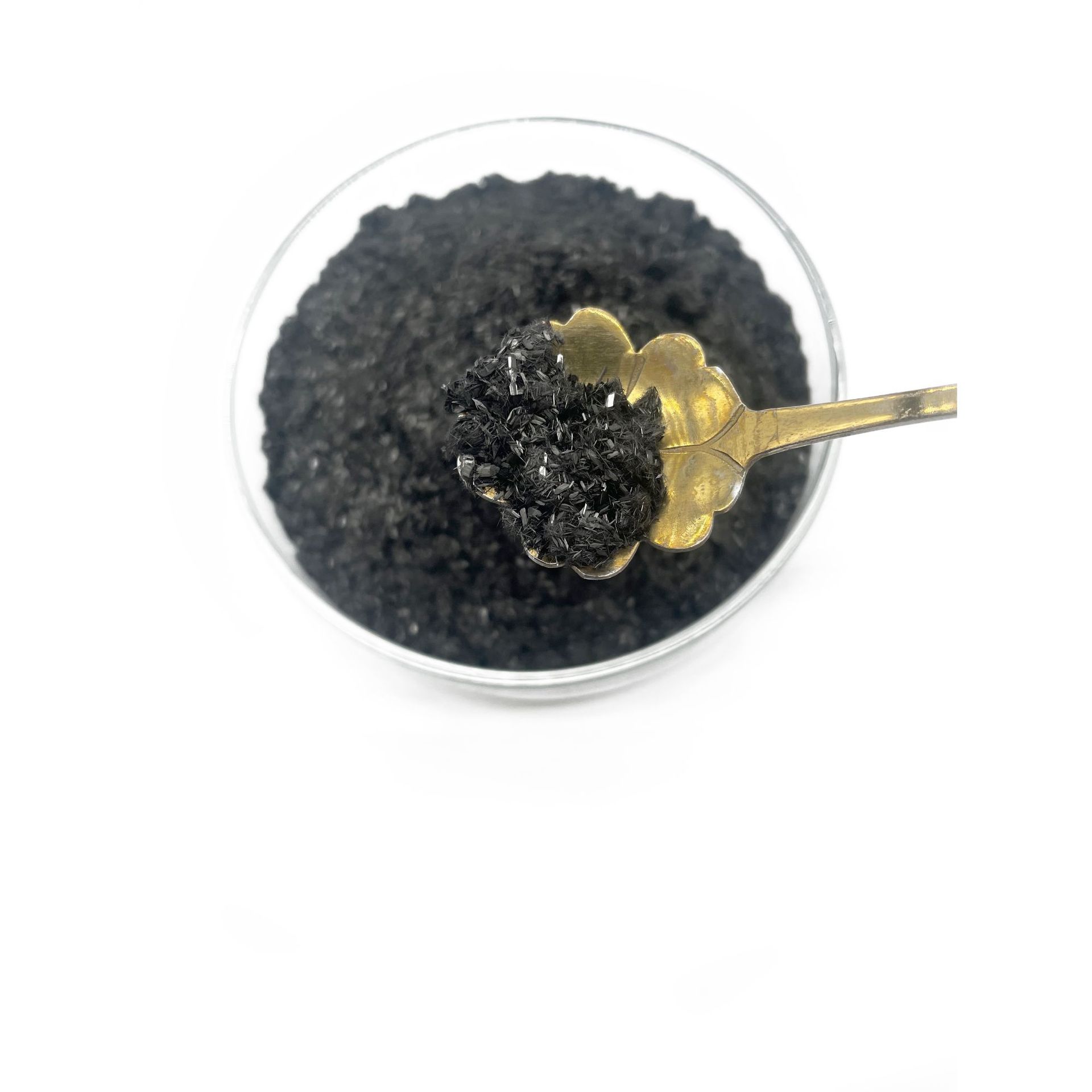 Shuobang Conductive Enhanced Easy-To-Scattering Short-Cut Carbon Fiber 1-3mm Friction Material Conductive Anti-Static Floor