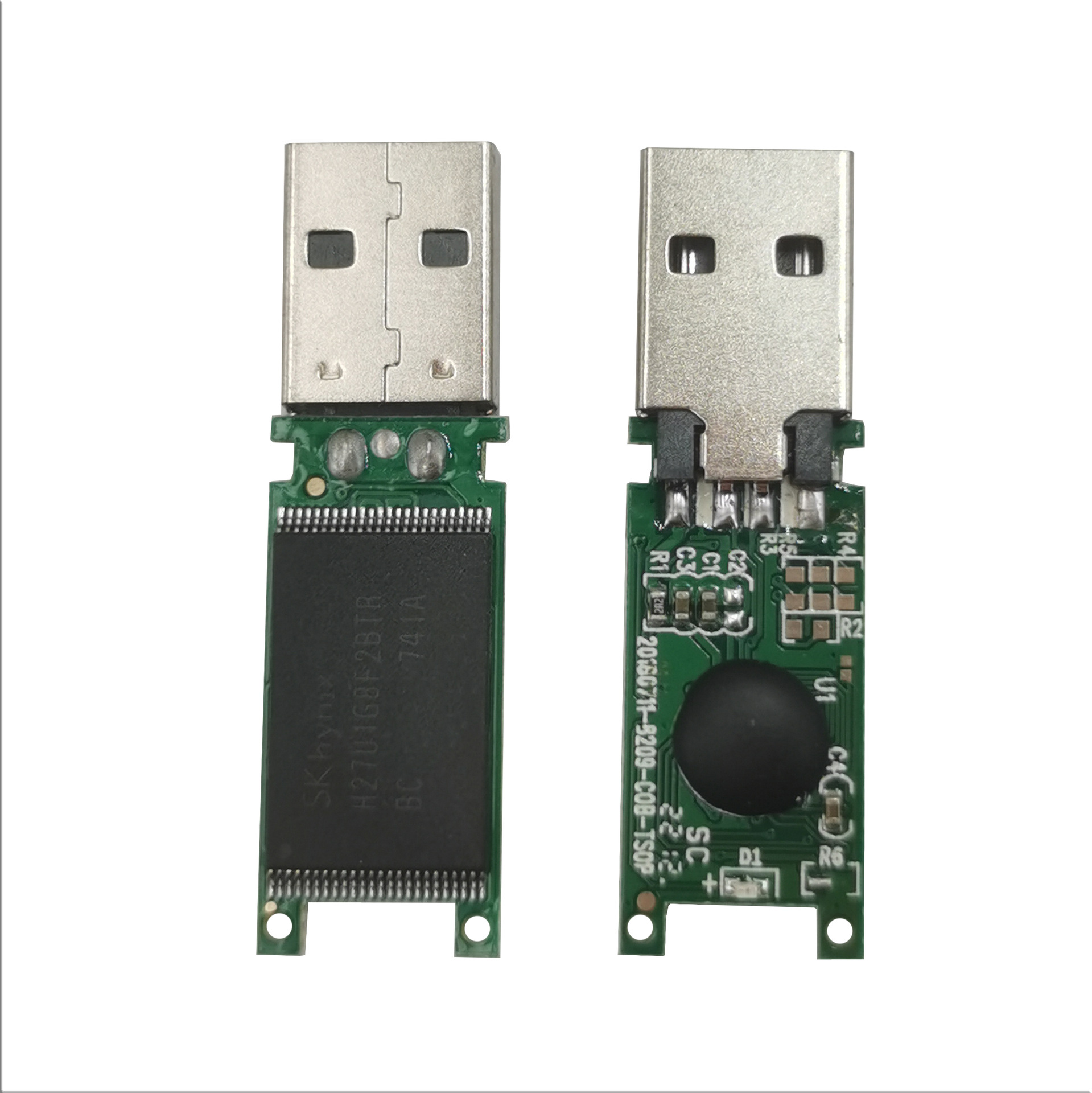 Factory premium 256M2.0PCBUS USB semi-finished TY chip particle flash memory circuit bidding small capacity