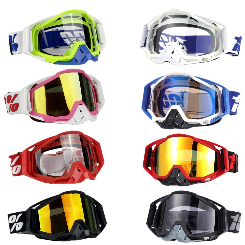 Cross-Border Motorcycle Goggles, Ski Goggles, 100% Windproof Goggles for Off-Road Riding, Outdoor Downhill Goggles