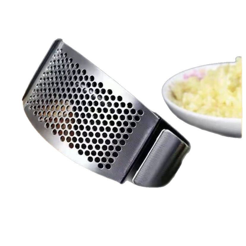 Stainless Steel Garlic Mashed Artifact Manual 304 Ring Garlic Press Mortar Pounding Garlic Household Garlic Peeler Kitchen Garlic