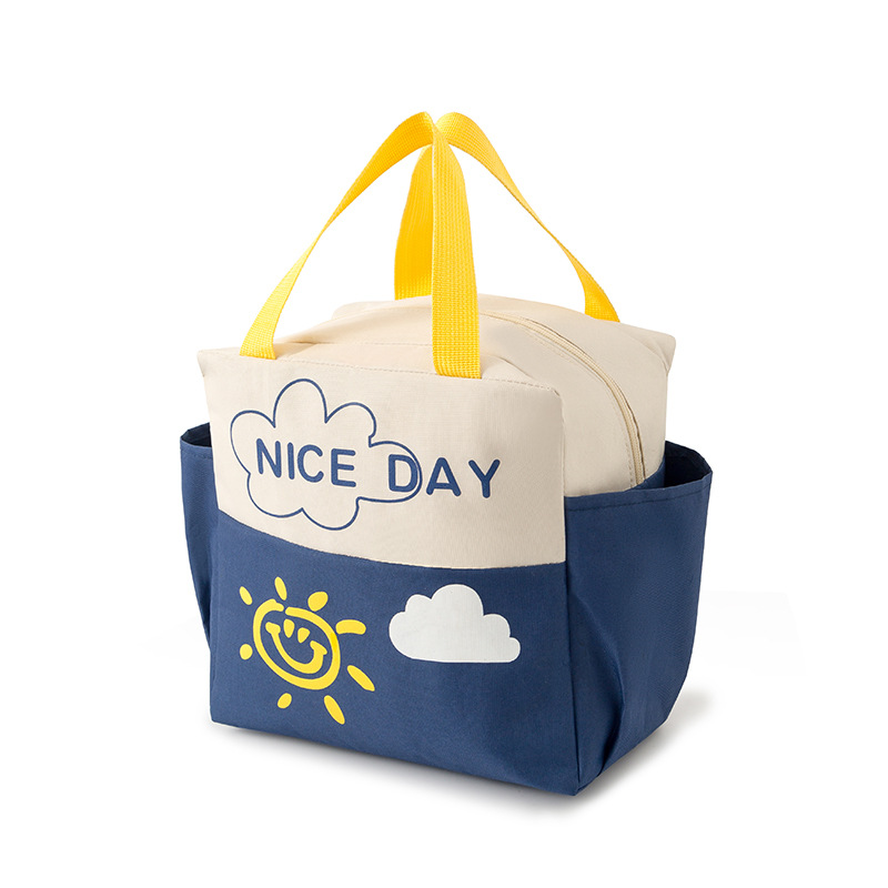 Work Work Clothing Lunch Bag Lunch Box Bag Large Aluminum Foil Thickeneded Lunch Box Bag Meal Bag Lunch Bag Lunch Box Handbag