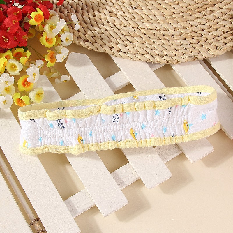 Newborn Cotton Diaper Belt Baby Cartoon Diaper Newborn Baby Diaper Fixing Belt Adjustable Strap 0 Years 1