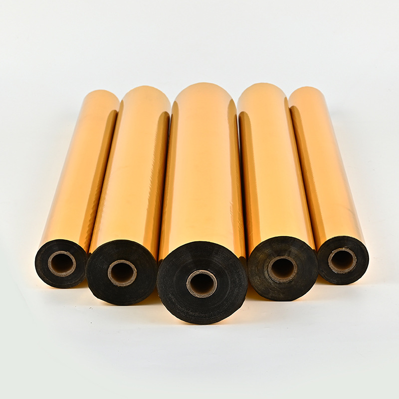 Cross-Border Popular Original Factory Spot Hot Stamping Paper Electrochemical Aluminum Screen Printing Heat Transfer Hot Stamping Universal Plastic Packaging Material