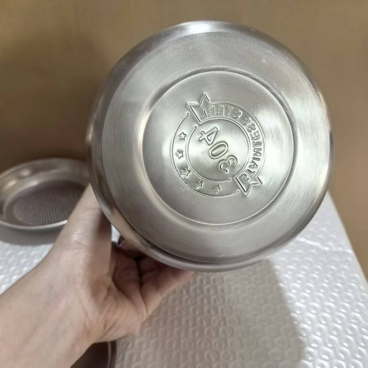 Oil Filter Pot, Oil Filter Cup, Multifunctional Kitchen Stainless Steel Oil Filter with Filter, Oil Residue, Oil Storage Tank