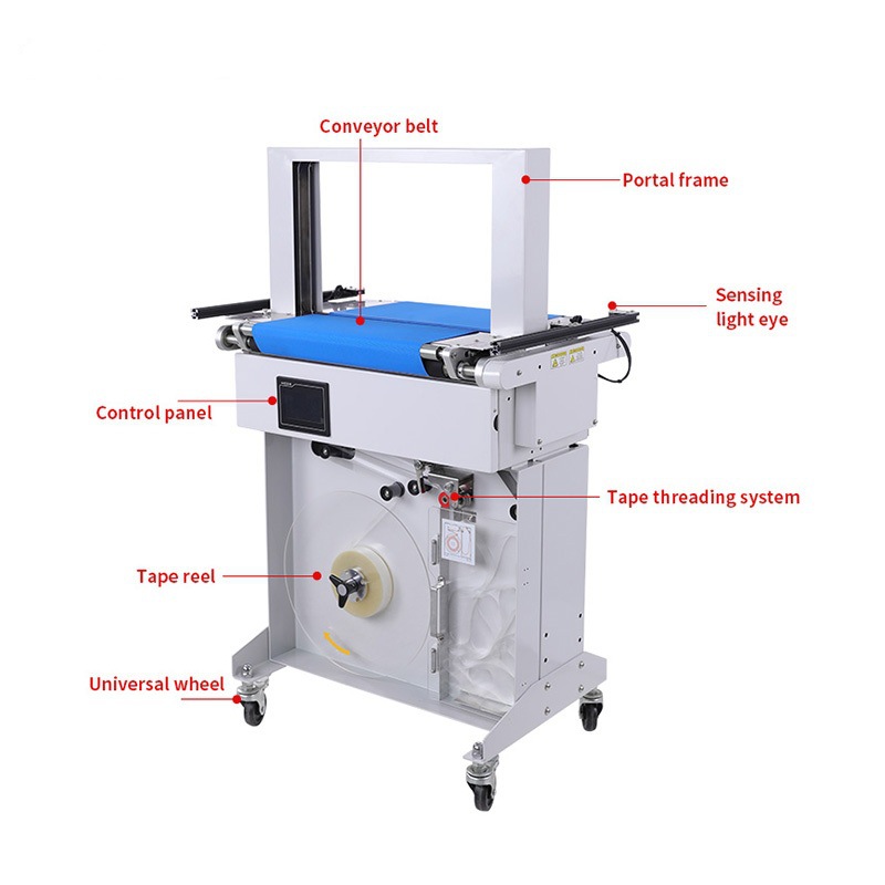 Bundling 50mm Fully Automatic Bundling Machine Vegetable Bundling and Packaging Machine Suitable for Supermarket Intelligent Bundling Machine