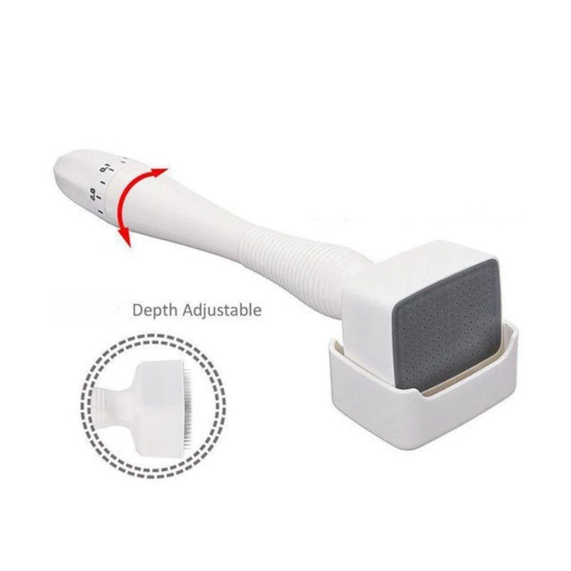 Cross-Border Source Manufacturer Disposable Skin Puncture Needle Stamp Type Scalp Stamp Roller Needle Microneedle Machinery Brand