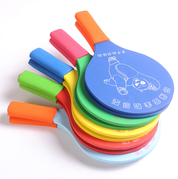 Badminton Racket Set Shuttlecock Shuttlecock Racket Kidsren's Professional Cricket Indoor Table Tennis Badminton Three-Hair Ball with Racket Wholesale