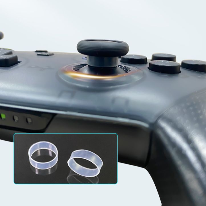 Switch Pro Handle Rocker Silicone Ring Ps4/One/Series/Ps5 Handle Anti-Pink Ring Anti-Wear Ring