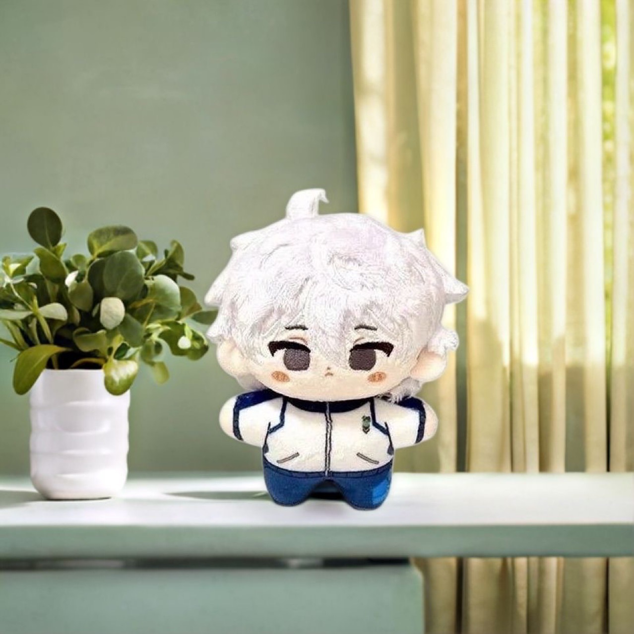 Blue Prison Anime Merchandise 10cm Cotton Doll Nagi Seishiro Figurine Feng Le Hui Doll Mikage Lingwang
