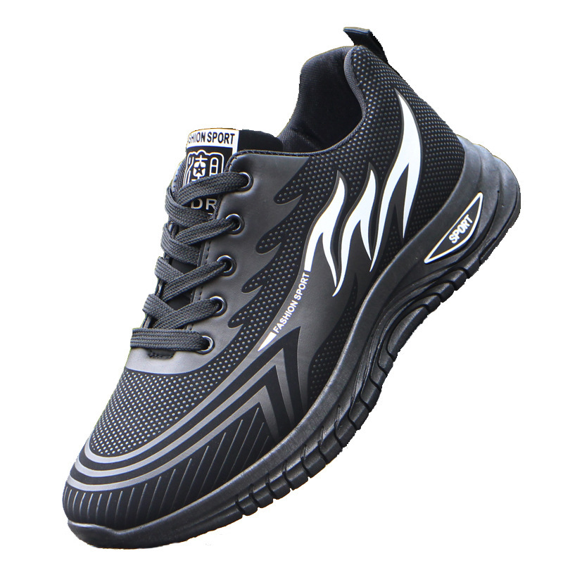 Spring and Autumn New Men's Shoes Youth Student Sports Shoes Foreign Trade Men's Labor Protection Work Shoes Casual Running Shoes