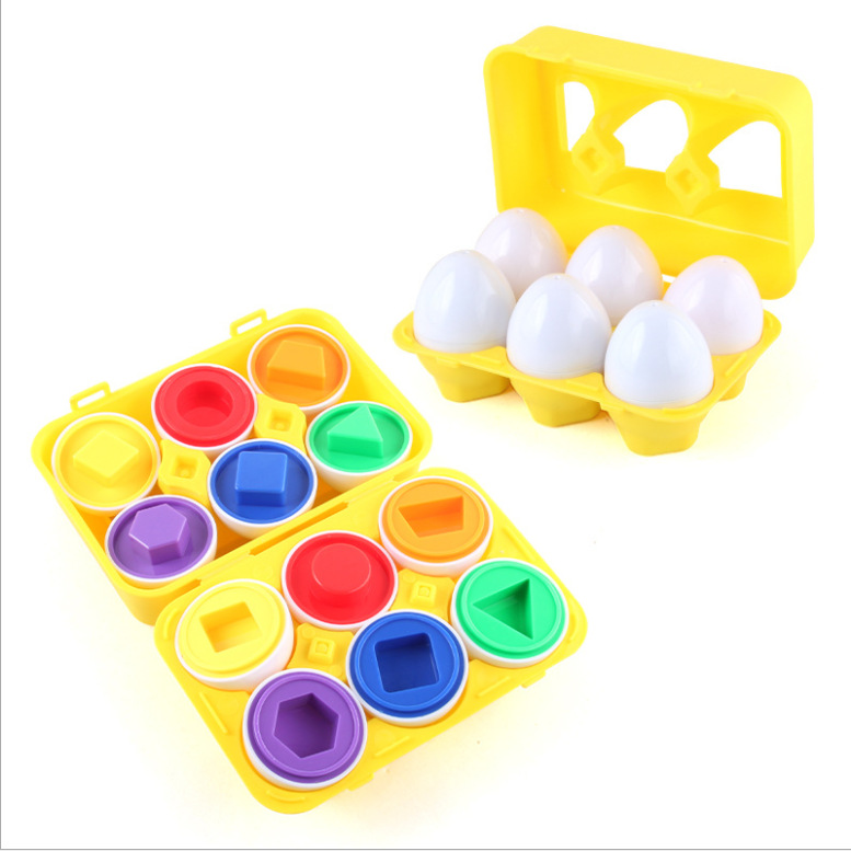 Boxed Smart Egg Pairing Twisted Egg Smart Egg Color Recognition Children's Educational Early Education Simulation Egg Toy