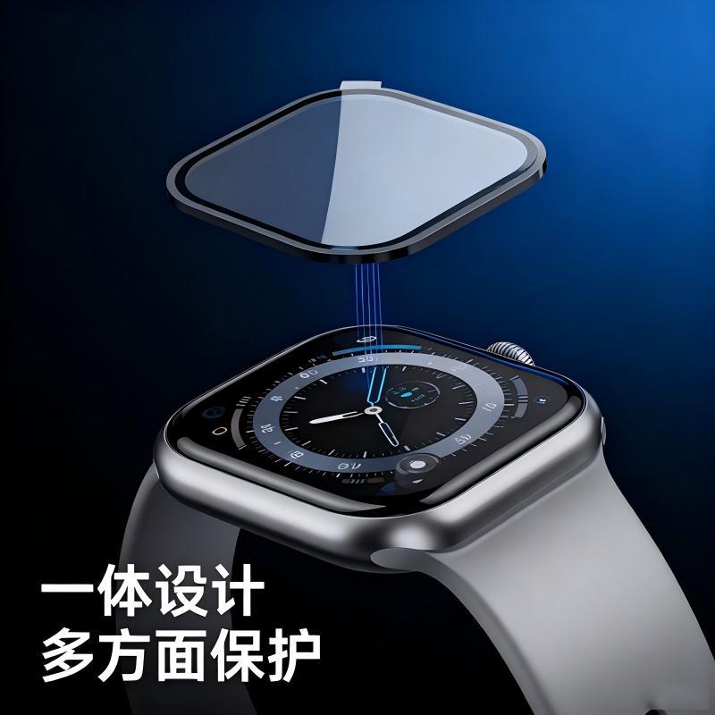 Applewatchs Ultra 49mm Black High-Definition High-Transparency Anti-Fall, Explosion-Proof and Scratch-Proof Watch Film Protective Film