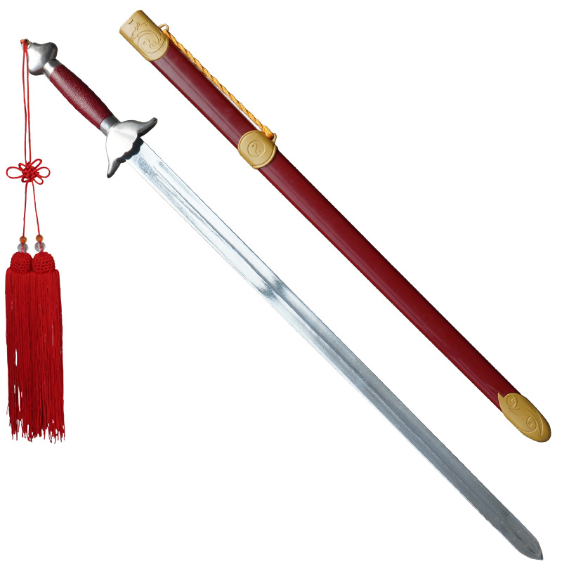 Taiji Sword adult children's performance sword female soft sword stainless steel martial sword morning exercise sword props sword male half hard sword