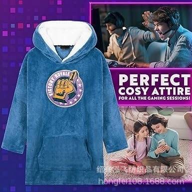 Ленивые вещи, плед-худи для мальчиков, подростков, ленивых людей, носимые пледы, удлинённые ленивые вещи