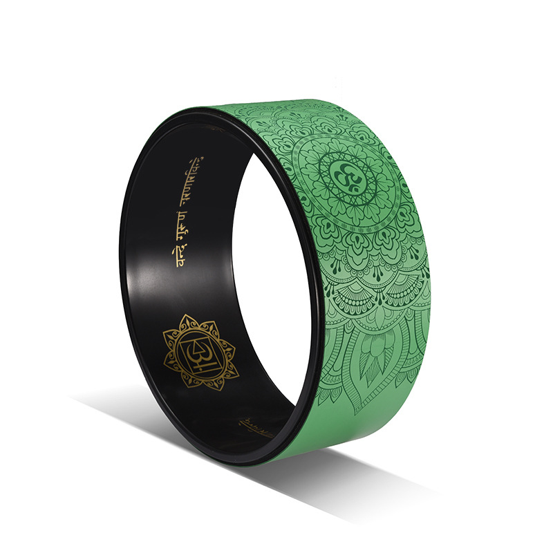 Factory Direct PU yoga wheel back bending artifact Pilates ring yoga ring fitness device yoga auxiliary wheel