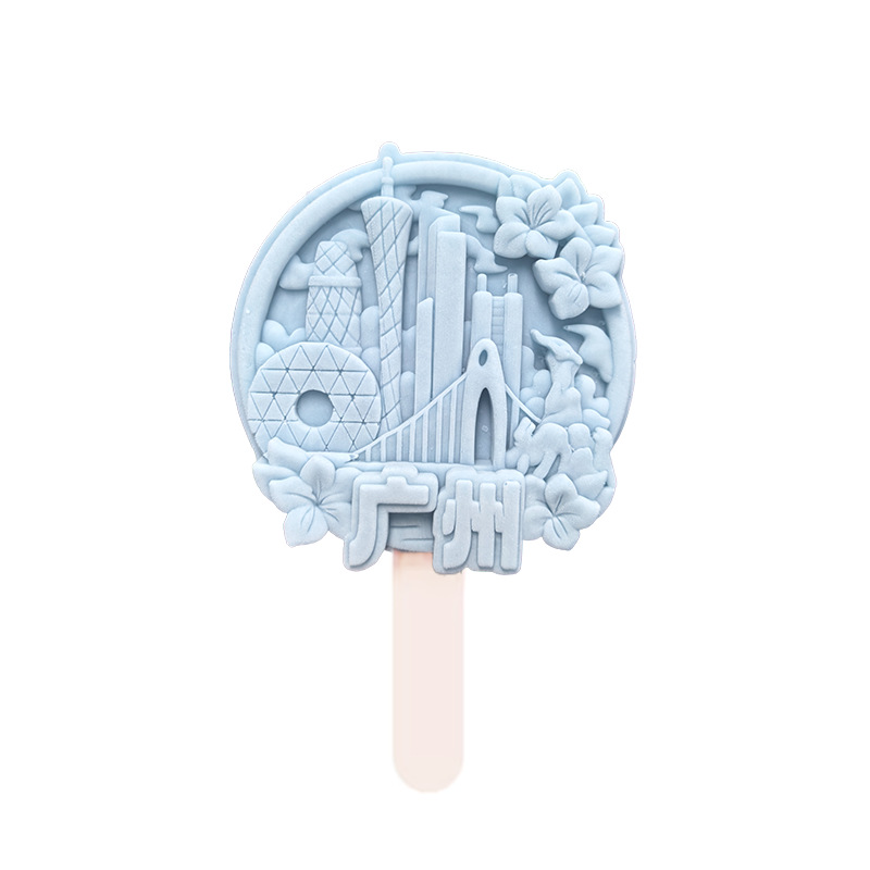 【Universal Style】Customizable Ice Cream with Cultural and Scenic Area Motifs, Specially Designed by Manufacturers, Can Be Used by Both Merchants and for Wholesale Customization of Popsicles