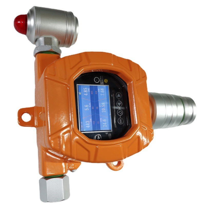Chlorine Gas Leak Online Alarm Fixed Gas Detection Device System