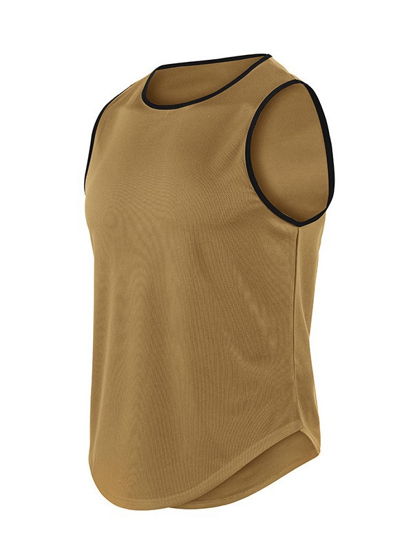 European and American Summer Marathon Quick-Drying Sports Vest Men's Sleeveless Vest Running Training Basketball Loose Fitness