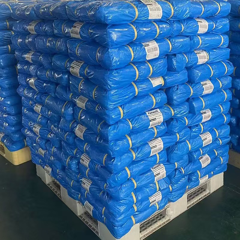 Cross-Border Export Pe Blue Tarpaulin Waterproof Sunscreen Cloth Rain and Sunshade Cloth Rainproof Tarpaulin Tarpaulin Factory