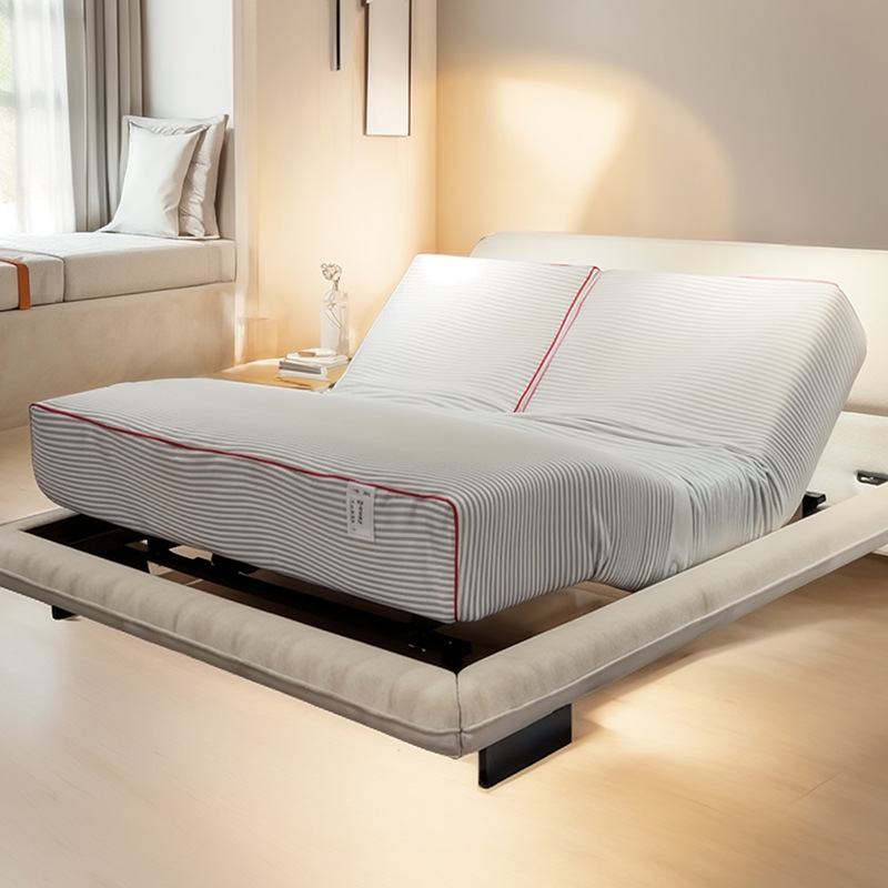 Naive Electric Smart Mattress Multifunctional Adjustable Cream Style Master Bedroom Non-Disturbing Double Mattress 2025 New Model