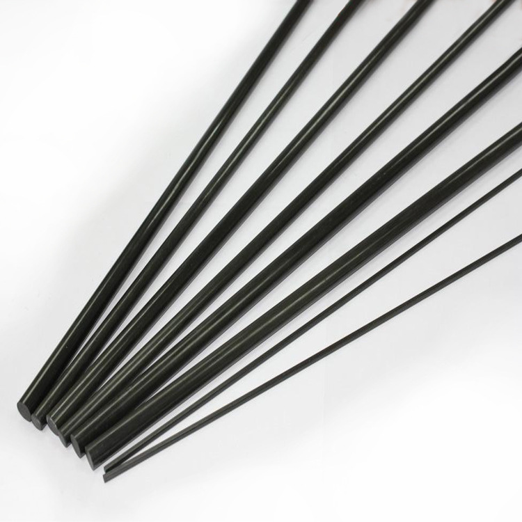 High-Strength Carbon Fiber Rod Accessories Huanyu Toy Support Rod Carbon Fiber Rod Manufacturer Supplies High-Strength Carbon Rods