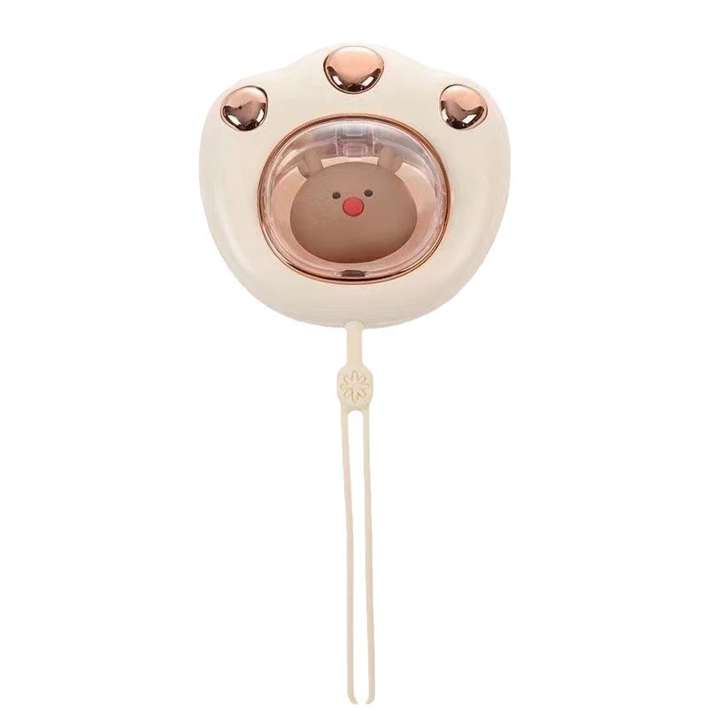 Portable mini space hand warmer with lanyard has second gear temperature adjustment heating hand warmer