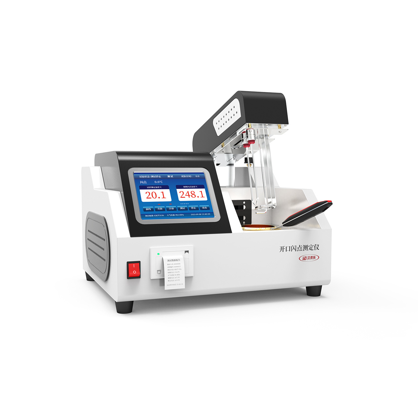 Fully Automatic Open Flash Point Tester to Detect Diesel Oil, Smooth Oil, Oil Flash Point Fuel Analyzer