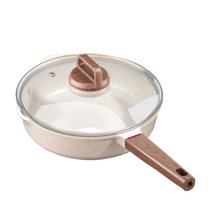 Non-Stick Frying Pan for Home Use, Steak Frying Pan, Egg Frying Tool, Pancake Frying, Suitable for Induction Cookers and Gas Stoves