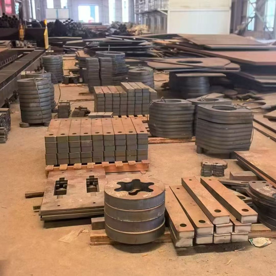 Laser Customized Nm400 Wear-Resistant Steel Plate Nm500 Wear-Resistant Steel Plate M13 High Manganese Steel Plate 65Mn Steel Plate Cutting