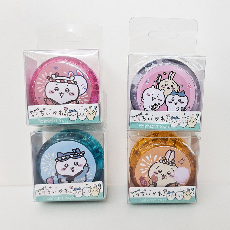 Japanese Cartoon Anime Yo-Yo Luminous Pudding Dog Big-Eared Dog Kirby Retro Toy Boutique