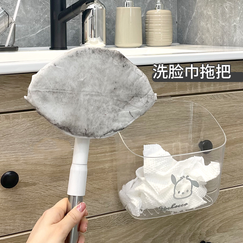 Одноразовая мини-швабра для лица, выдвижная, вращающаяся, электростатическая, артефакт для удаления пыли