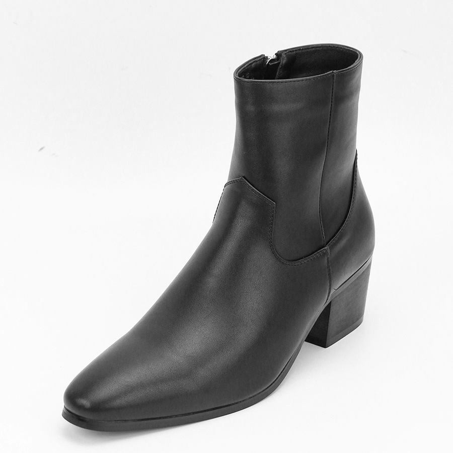 Men's High Heel Boots Fashion