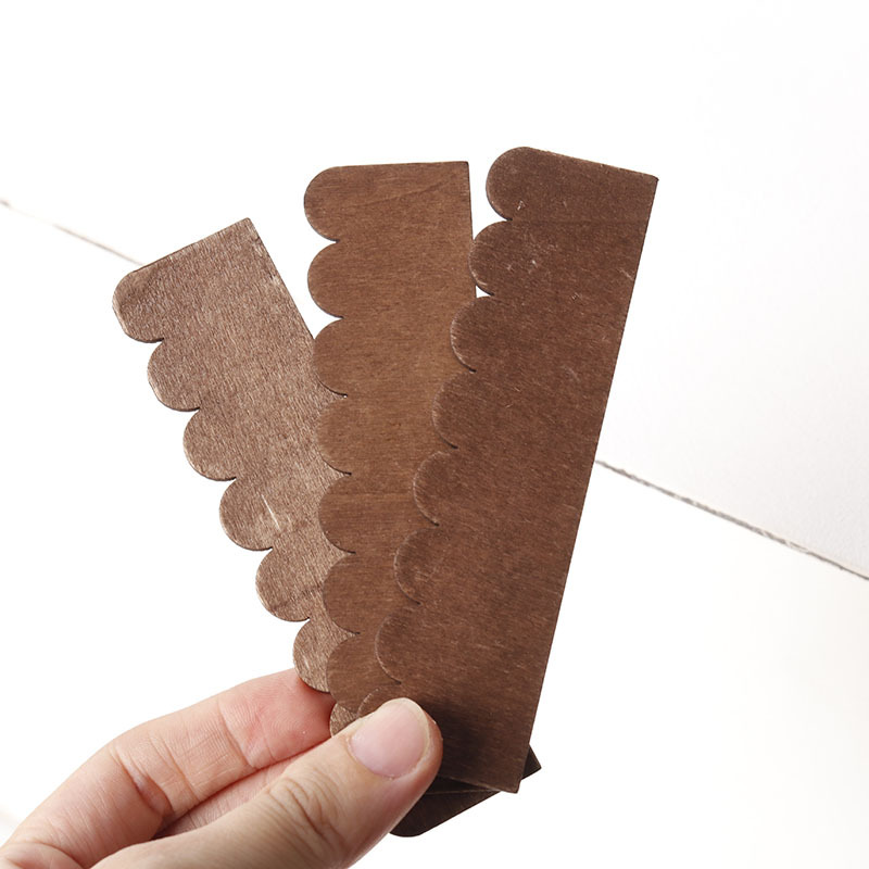 Miniature Model Food Toy Wooden Imitation Tile Eaves Diy1:12 Points Ob11 Doll House Decoration Scene Accessories