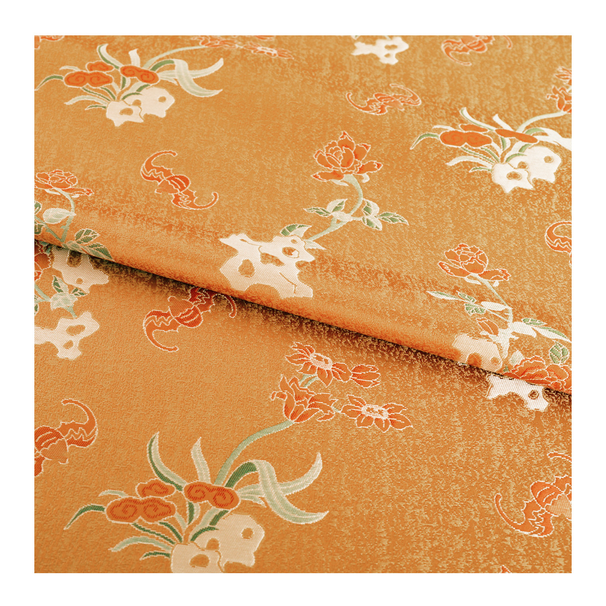 "FS013 Peony" Guofeng Vest Shirt Jacket Fabric Imitation Song Jin Clothing Fabric