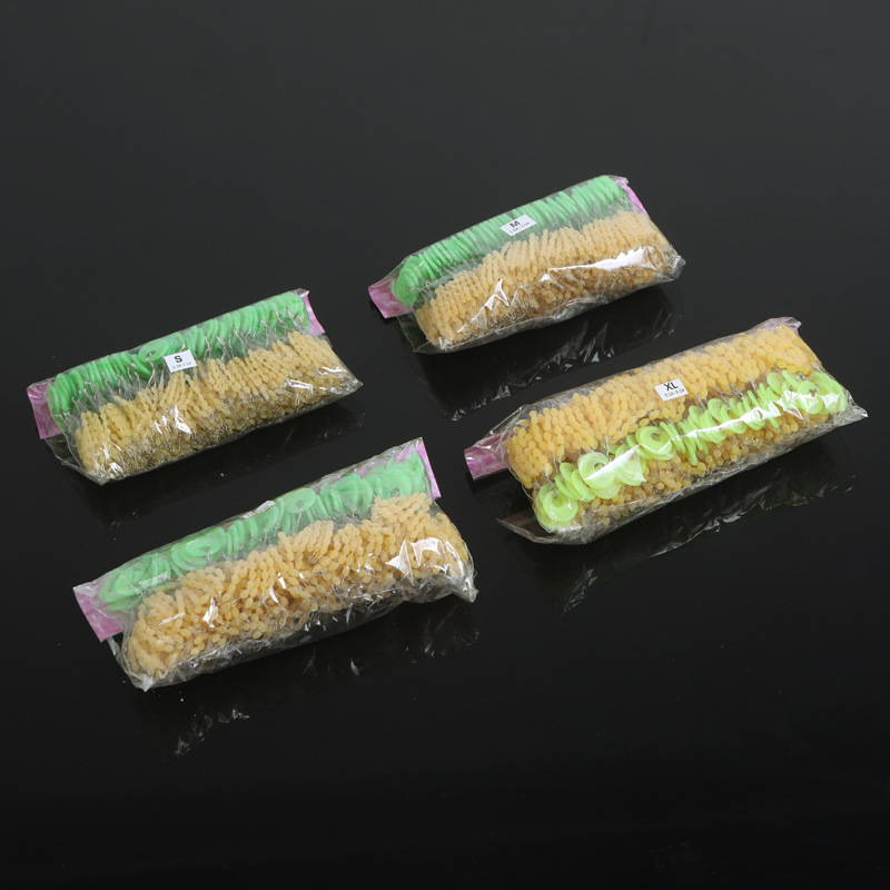 Olive-shaped large space bean silicone space bean running lead blocking bean luminous fishing bulk blocking bean fishing gear supplies