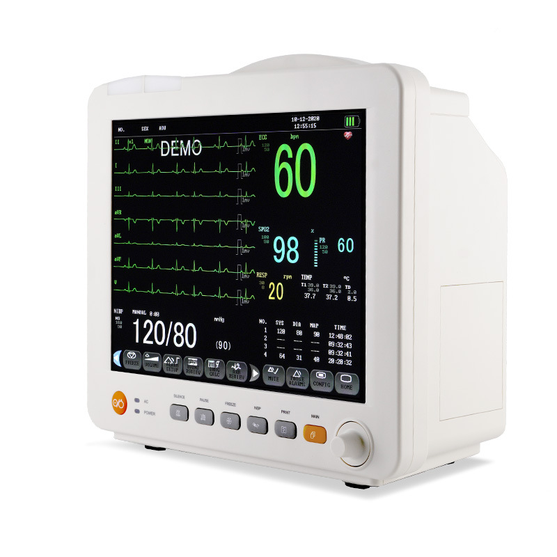 ECG Monitor Multi-parameter Portable Medical Household 24-hour Monitoring All-in-one Detector Patient Bedside