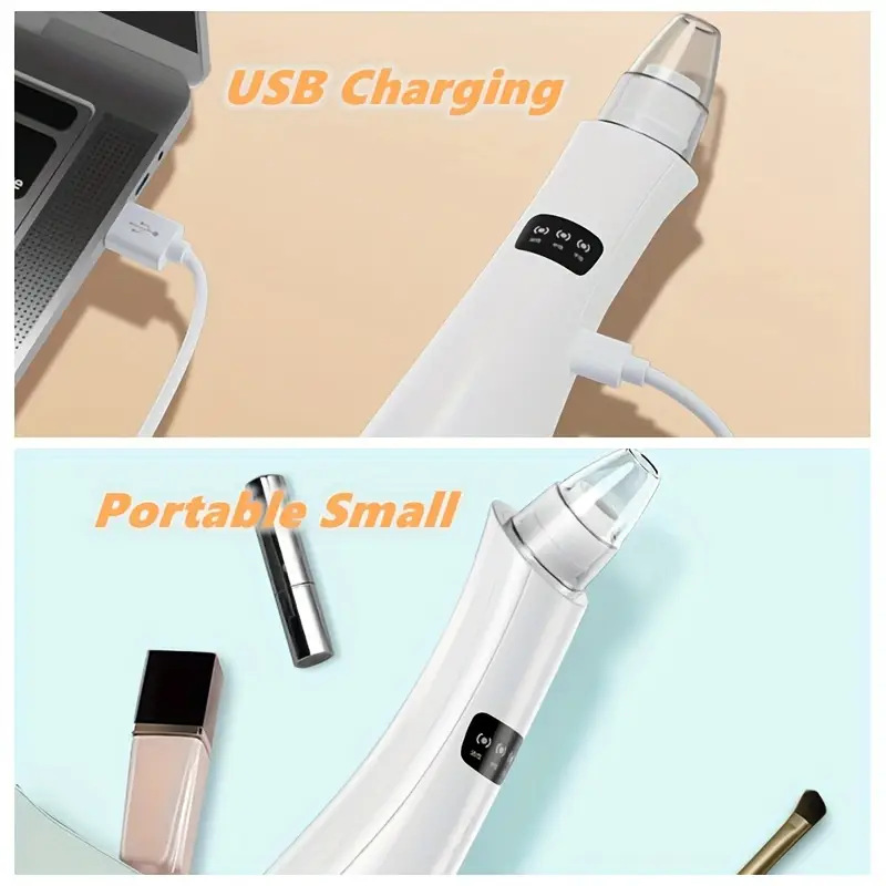 Blackhead Suction Device Electric Small Bubble Visual Pore Cleaner Acne Facial Blackhead Removal Device Wholesale