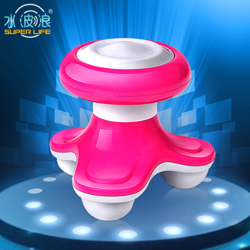 Мини электрический вибрационный массажер, USB электрический вибрационный массажер, треугольный массажер на трех ножках, оптовая продажа