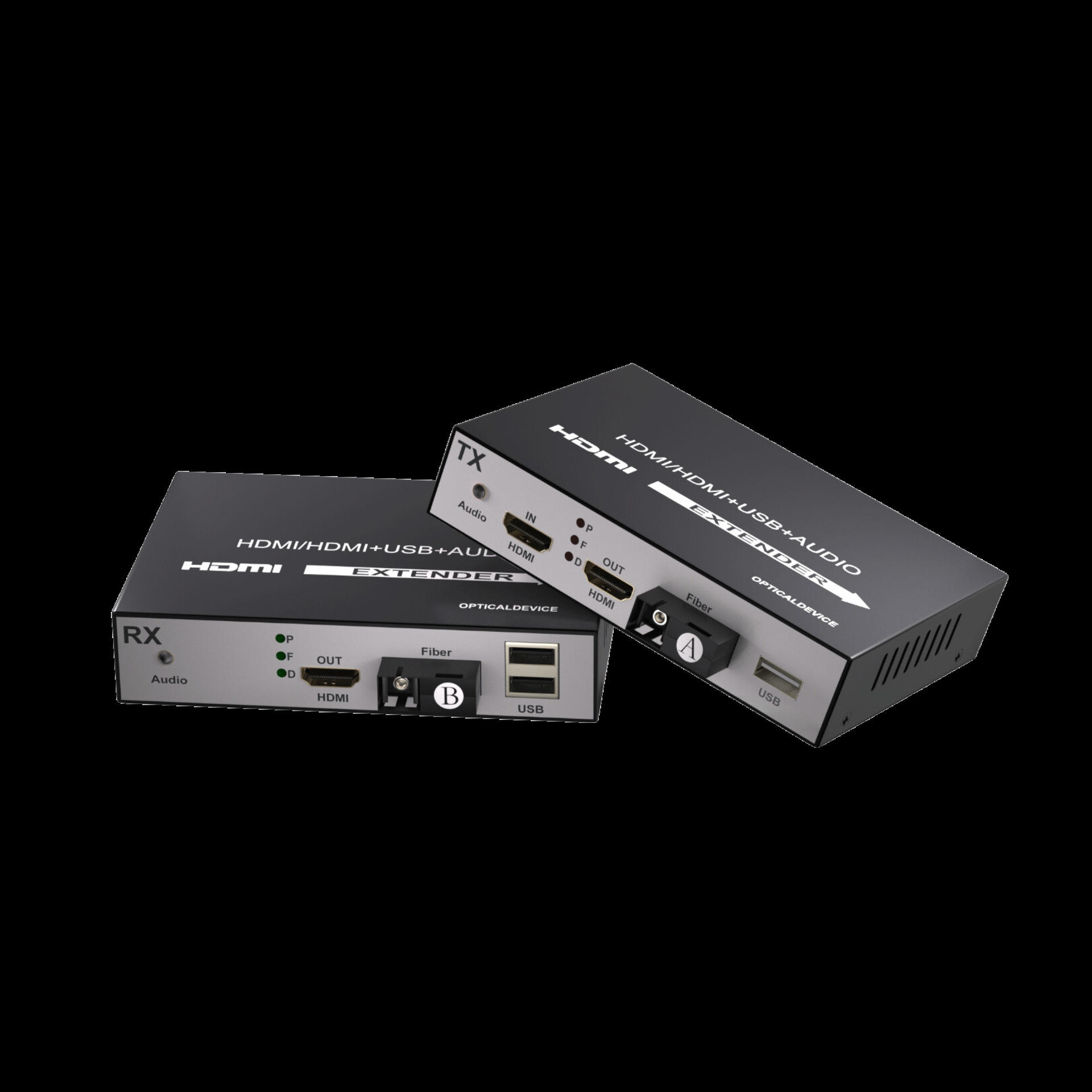 Non-Compressed 4K Hd 1080P HDMI Optical Transceiver to Fiber Optic Transceiver Extension Transmitter with USB Support Kvm