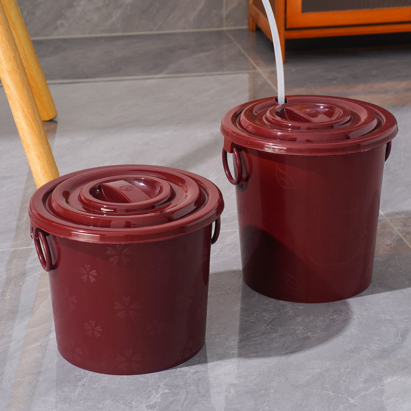 Ведро для чая пластиковое с крышкой, ведро для остатков чая, фильтр для чая, контейнер для отходов, аксессуары для чайного набора, ведро для сточных вод